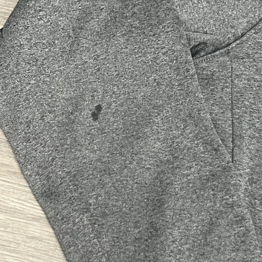 The North Face Canyonlands Jacket Mens Medium Gray 1/4 Zip Hiking Outdoor‎